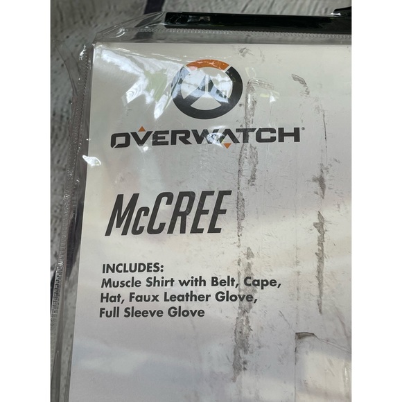 Spirit Halloween Overwatch McCree/Cassidy Boys Halloween Costume - Picture 6 of 7